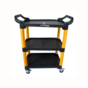 CARRINHO 3 BANDEJAS AMARELO - SIGMA