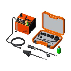 MAQUINA DE JATOS DE FUMAÇA PARA DETECTAR VAZAMENTOS COM AR COMPRIMIDO A VÁCUO - RAVEN