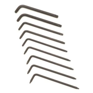 JOGO CHAVE TORX TIPO L COM 9 PEÇAS - CR FERRAMENTAS