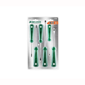 JOGO CHAVE FENDA/PHILLIPS 6 PEÇAS - BELZER