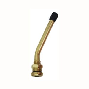 VALVULA PNEU SEM CAMARA V3.20-4 TR 34561 90 MM CURVA COM TAMPA PLASTICA RODA DISC